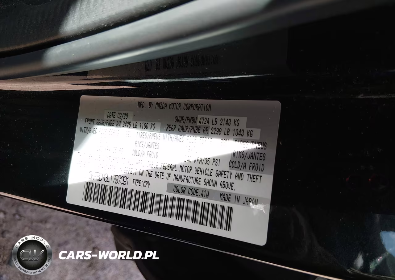 2020 Mazda Cx-5 Grand Touring VIN:JM3KFBDM3L1797091 - 9