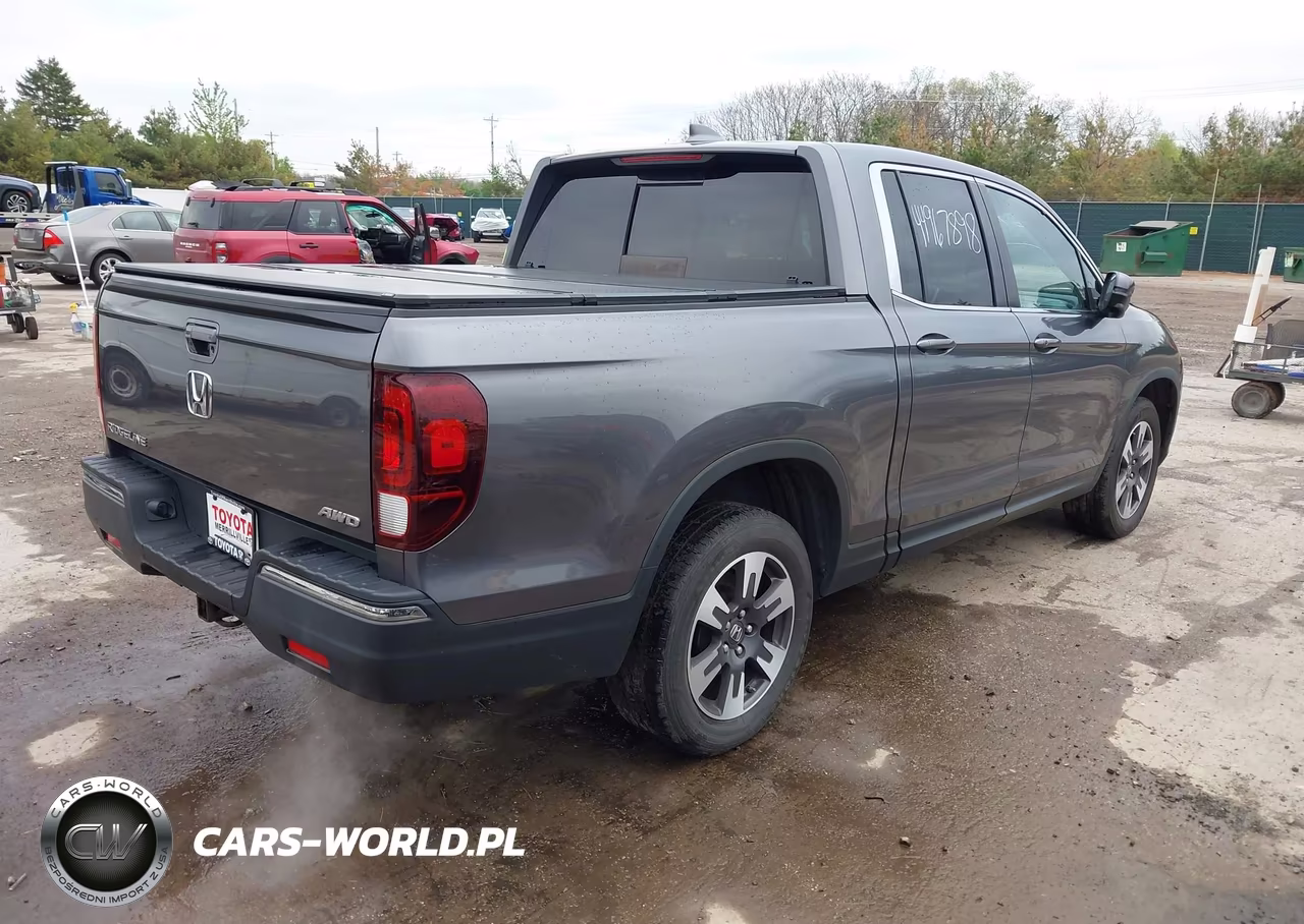 2019 Honda Ridgeline Rtl-T VIN:5FPYK3F66KB029170 - 4
