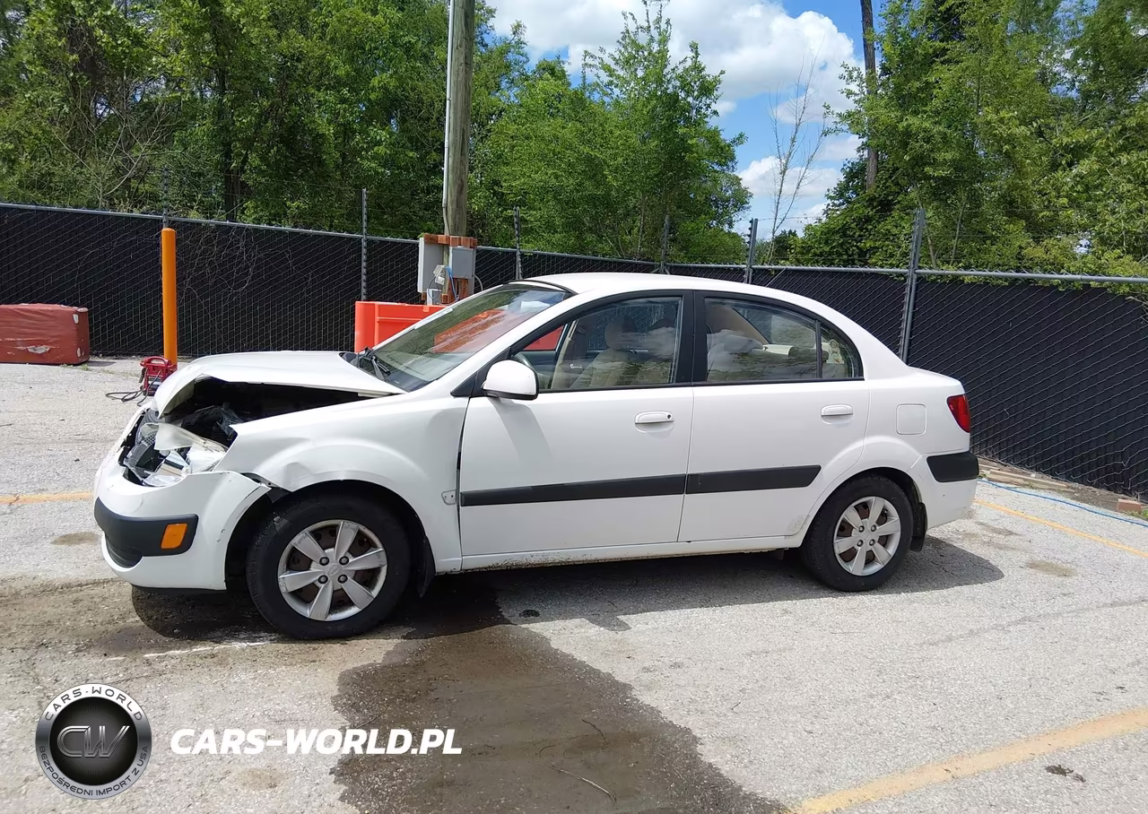 2008 Kia Rio Lx VIN:KNADE123886304330 - 13