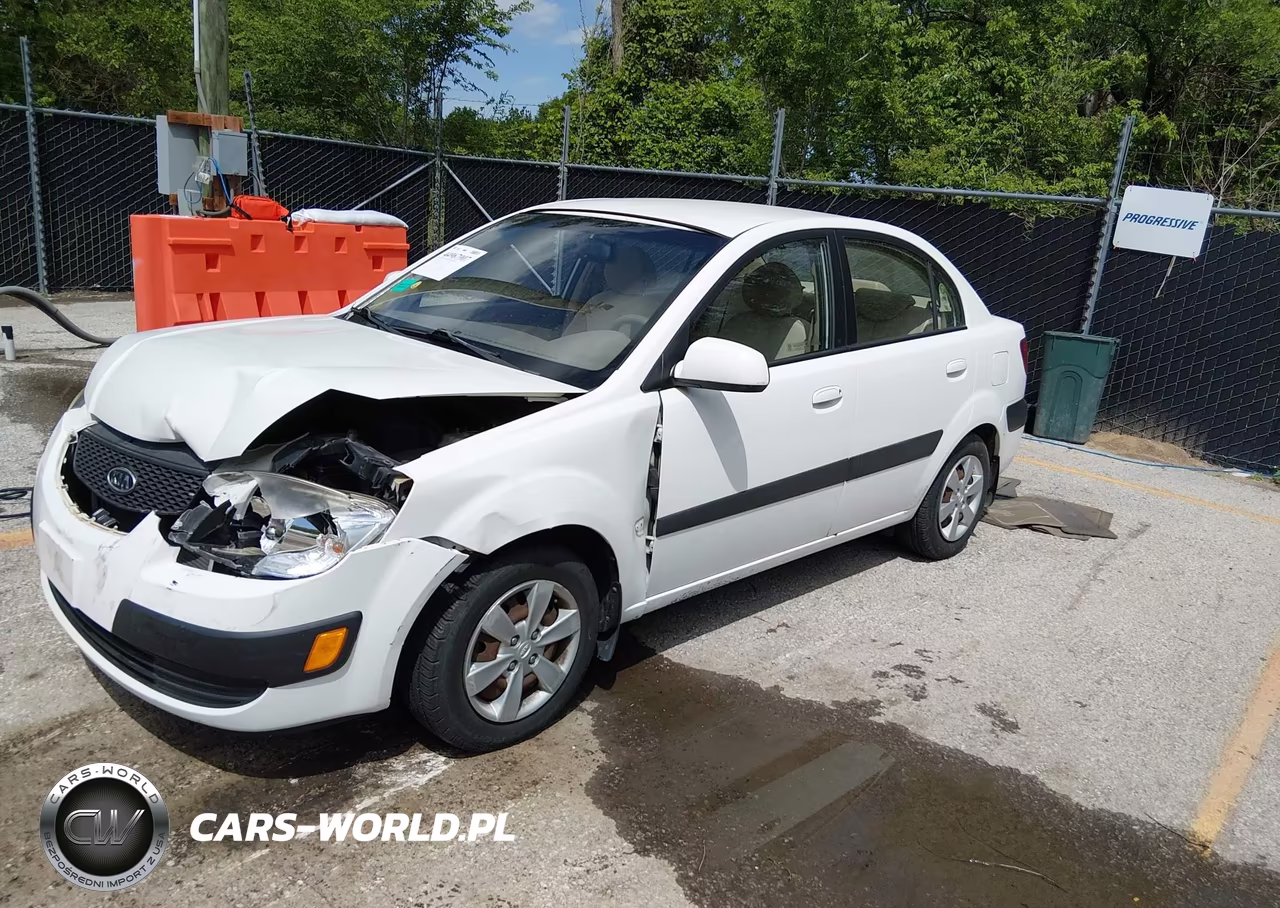 2008 Kia Rio Lx VIN:KNADE123886304330 - 2