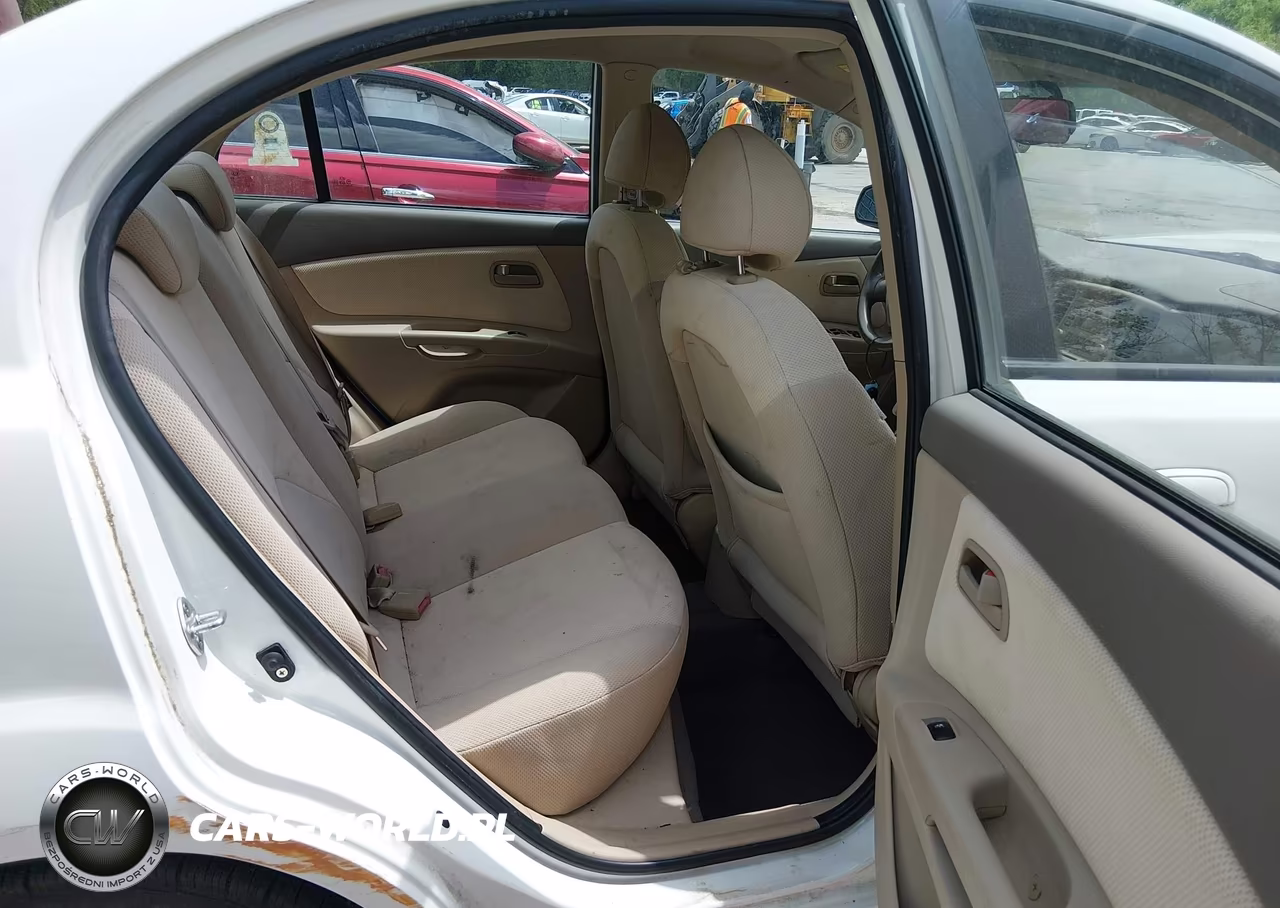2008 Kia Rio Lx VIN:KNADE123886304330 - 8