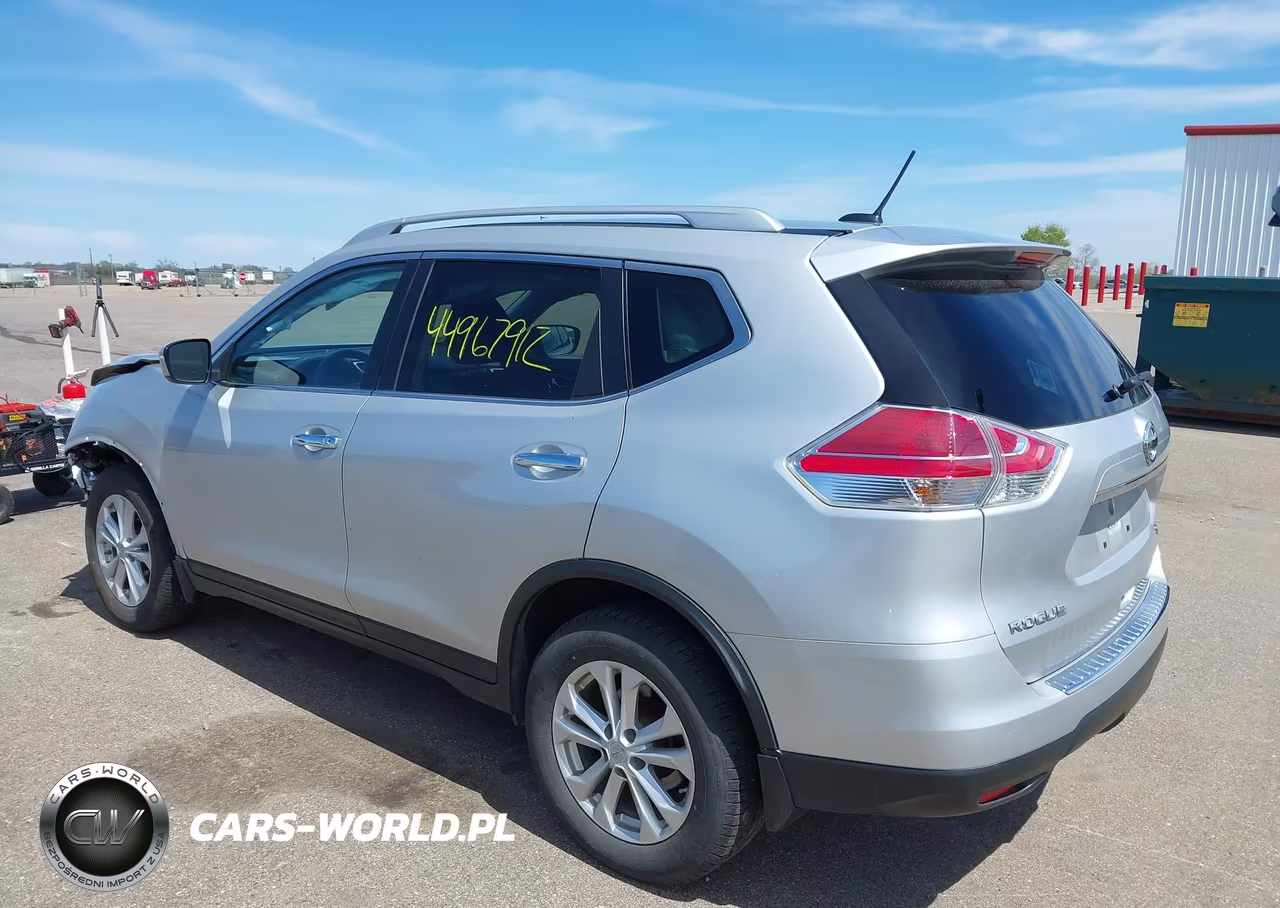 2015 Nissan Rogue Sv VIN:KNMAT2MV3FP538852 - 3