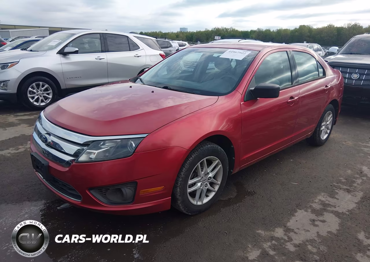 2010 Ford Fusion S VIN:3FAHP0GA5AR424505 - 2