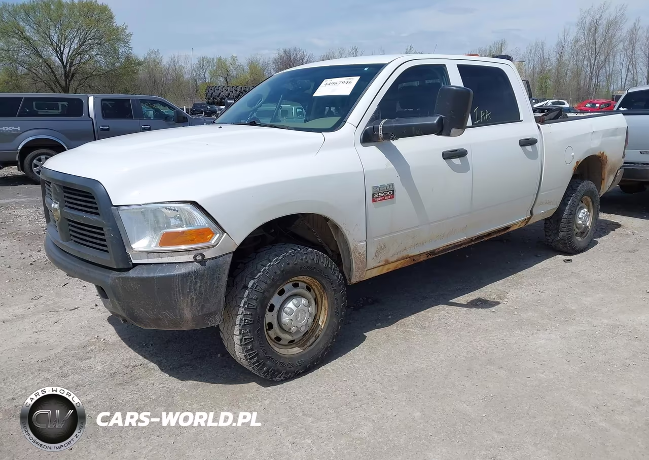 2012 Ram 2500 St VIN:3C6TD5CT4CG180658 - 2