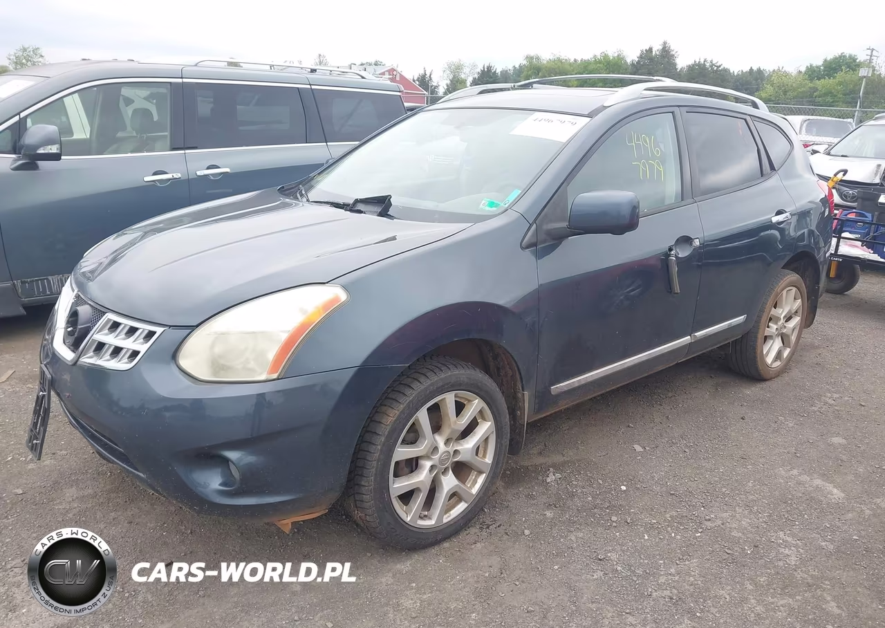 2013 Nissan Rogue Sv W-Sl Pkg VIN:JN8AS5MV7DW617114 - 2