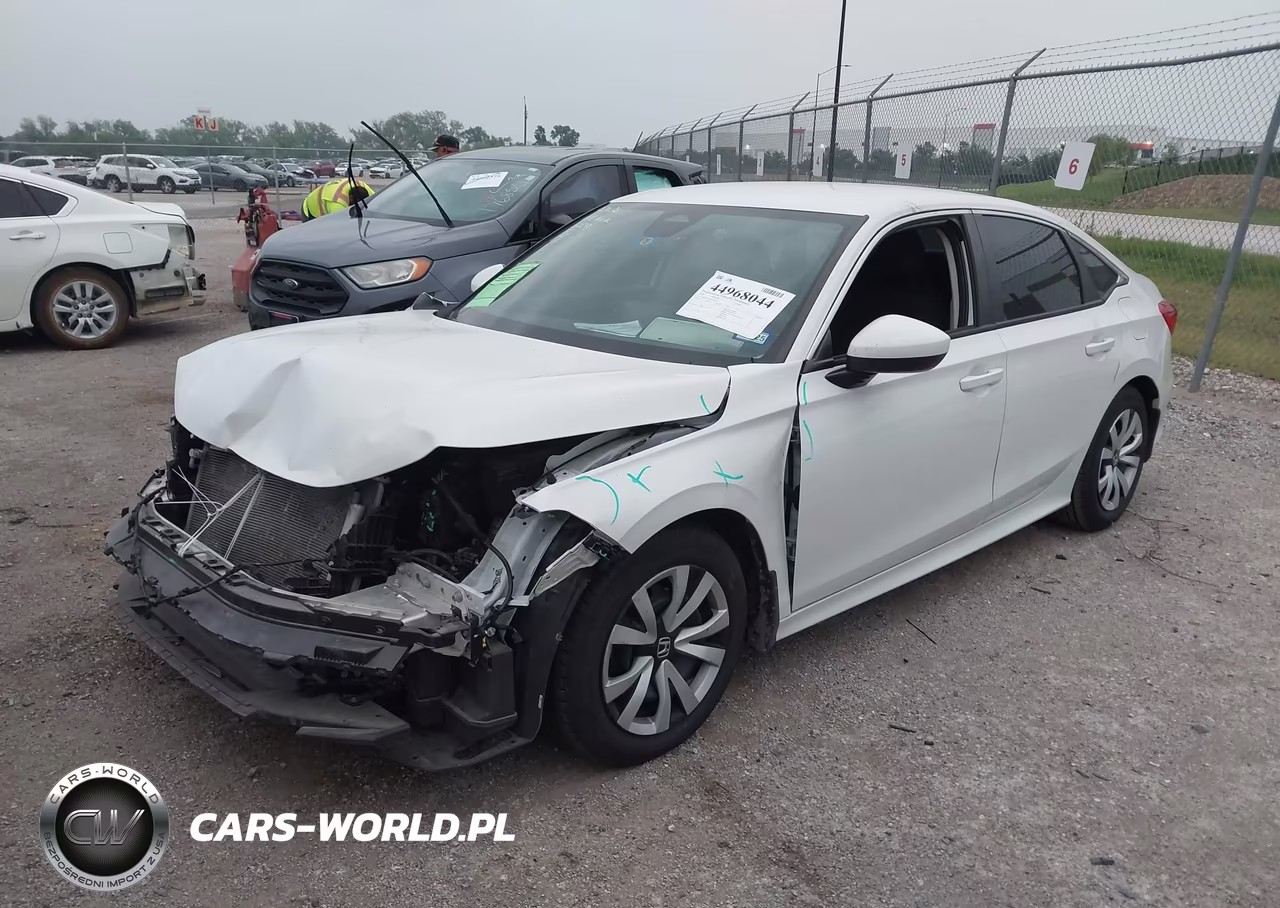 2024 Honda Civic Lx VIN:2HGFE2F26RH520231 - 2