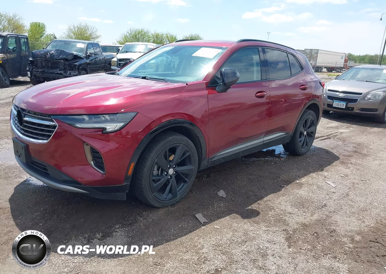 2021 Buick Envision Fwd Preferred VIN:LRBAZLR41MD076325 - 2