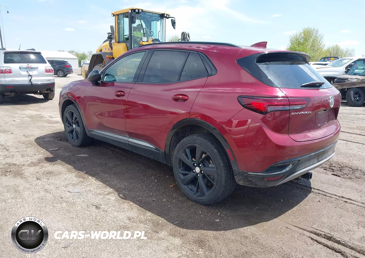 2021 Buick Envision Fwd Preferred VIN:LRBAZLR41MD076325 - 3