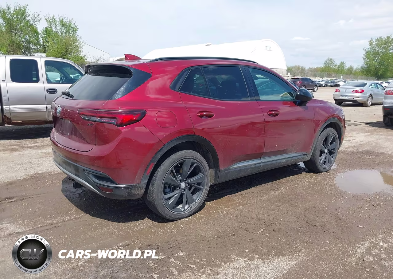 2021 Buick Envision Fwd Preferred VIN:LRBAZLR41MD076325 - 4