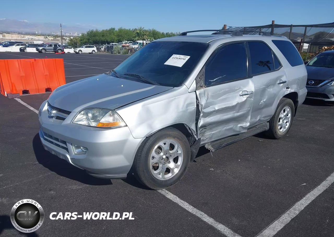 2001 Acura Mdx VIN:2HNYD18641H515435 - 2