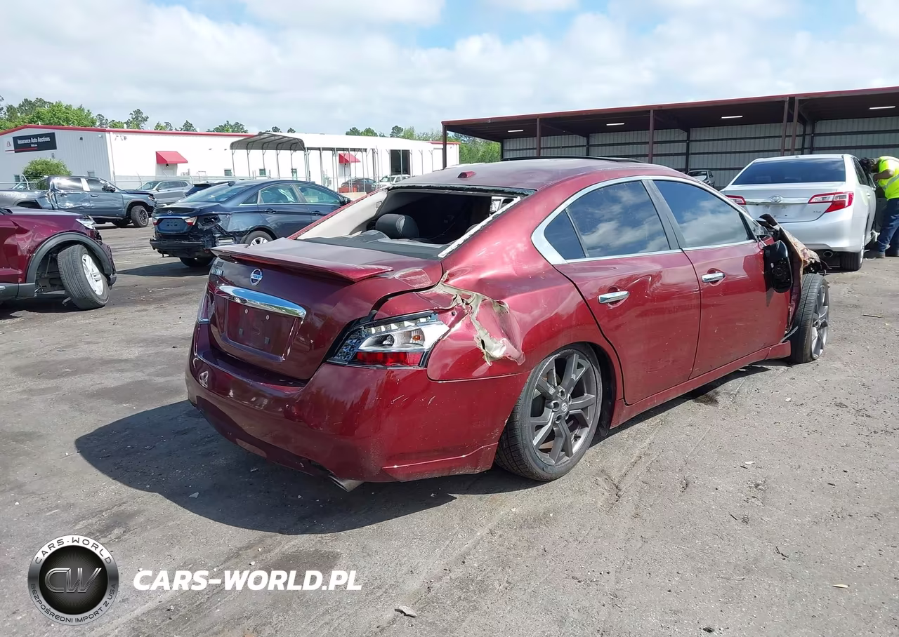 2013 Nissan Maxima 3.5 Sv VIN:1N4AA5APXDC833891 - 4