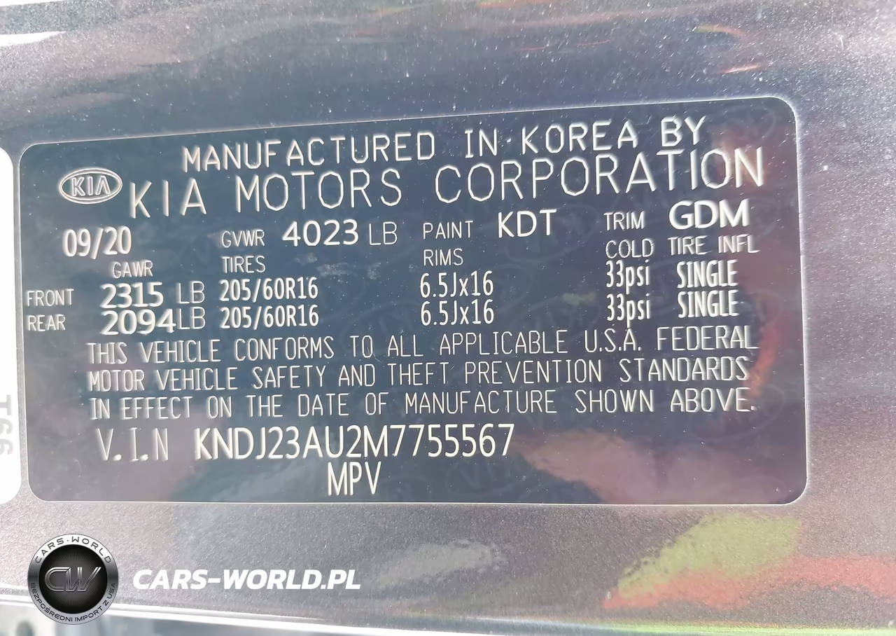 2021 Kia Soul S VIN:KNDJ23AU2M7755567 - 9
