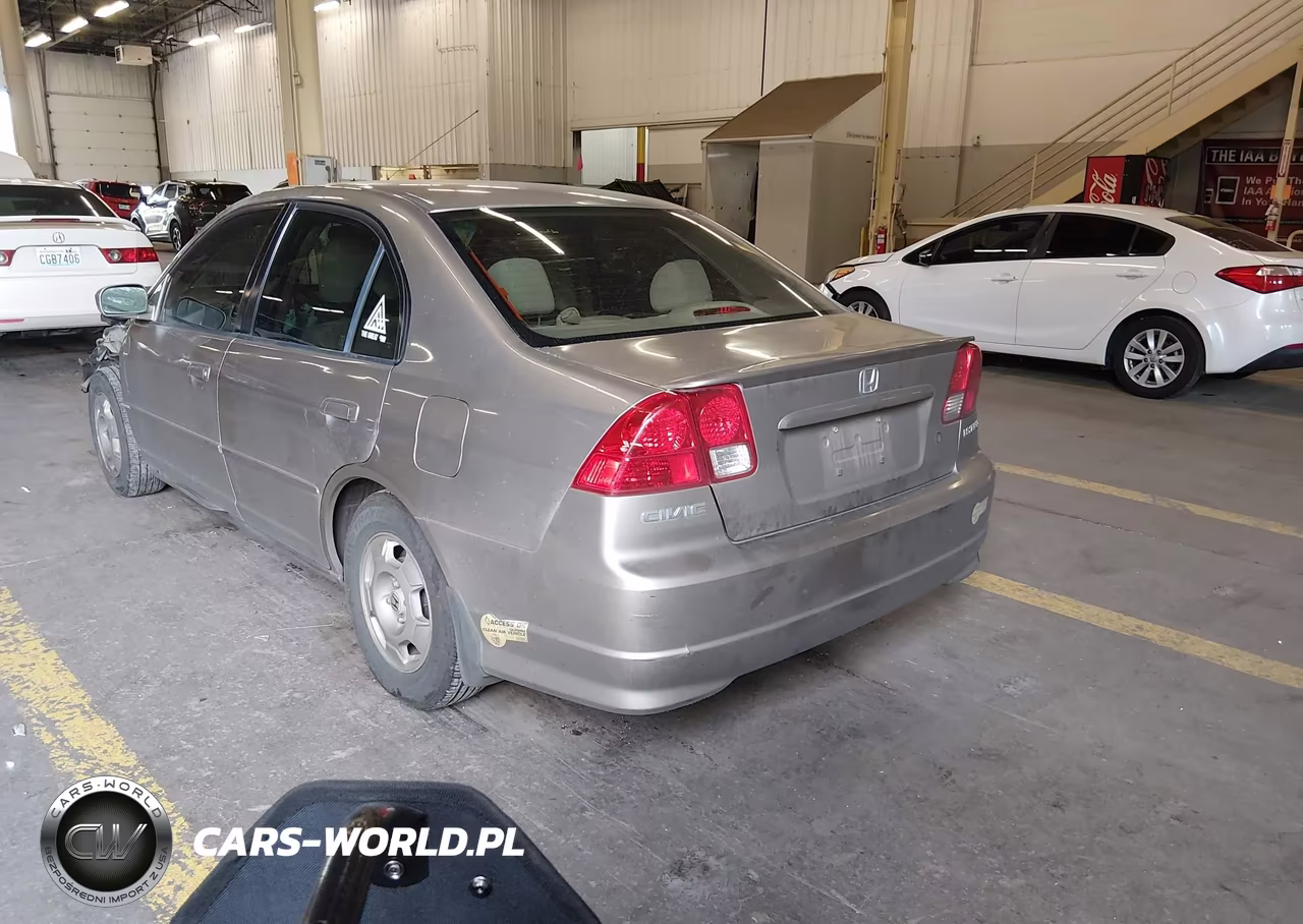 2005 Honda Civic Hybrid VIN:JHMES96605S021568 - 3