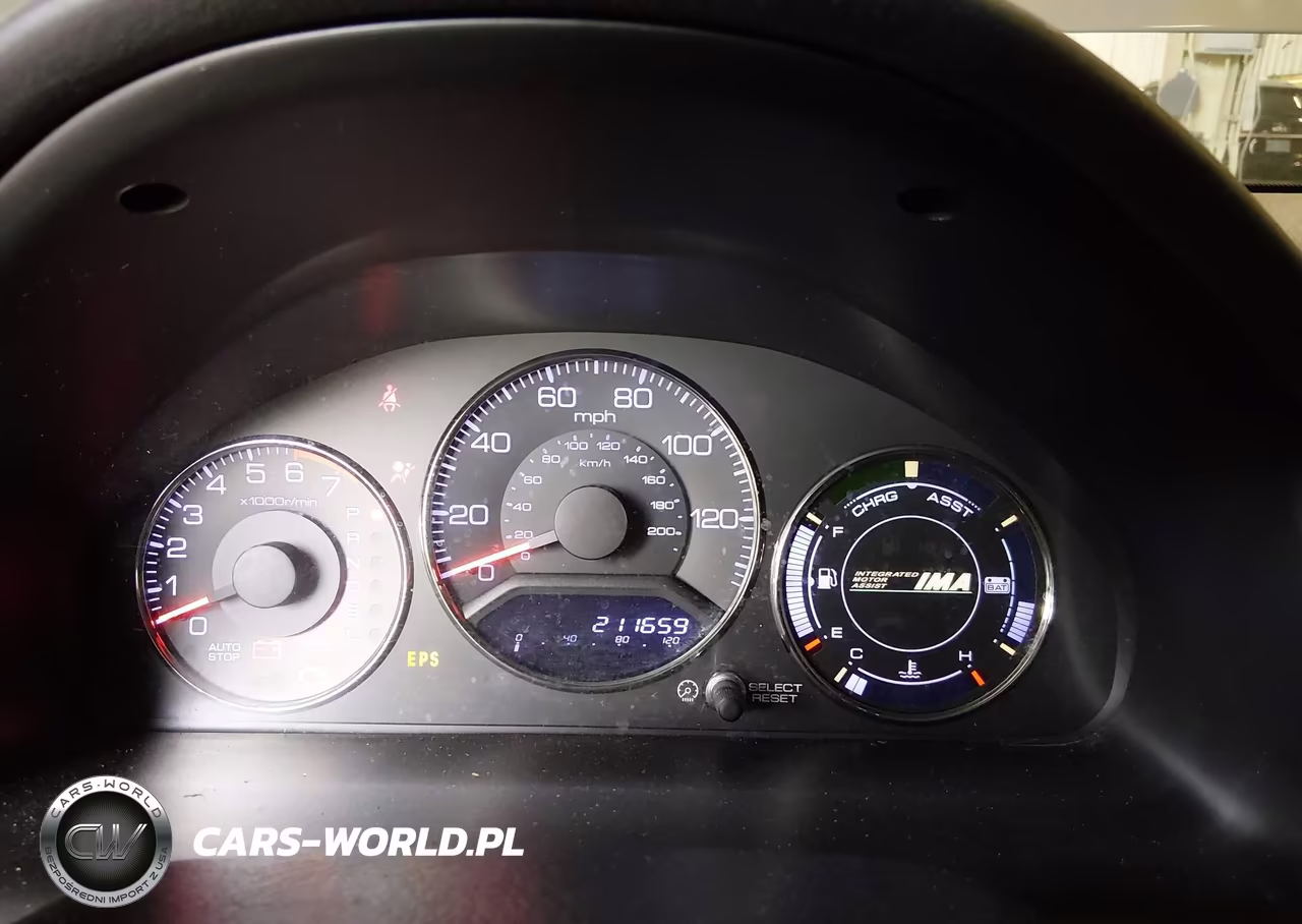 2005 Honda Civic Hybrid VIN:JHMES96605S021568 - 7