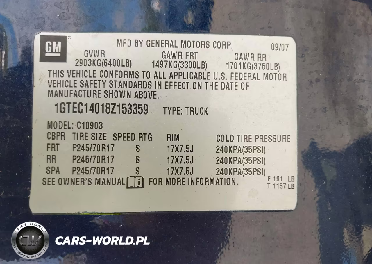 2008 Chevrolet Silverado 1500 Lt2 VIN:2GCEK133381190436 - 9