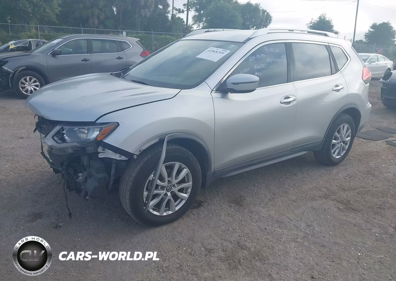 2017 Nissan Rogue Sv VIN:KNMAT2MT7HP611576 - 2
