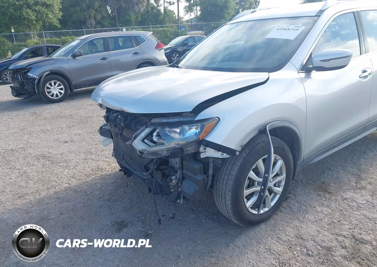 2017 Nissan Rogue Sv VIN:KNMAT2MT7HP611576 - 6