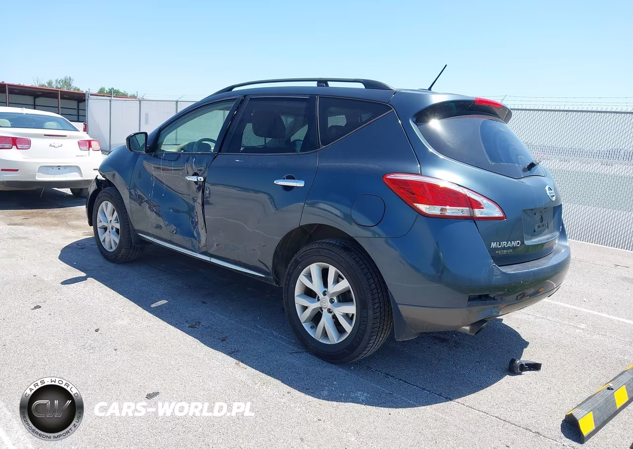 2014 Nissan Murano Sl VIN:JN8AZ1MW3EW524329 - 3