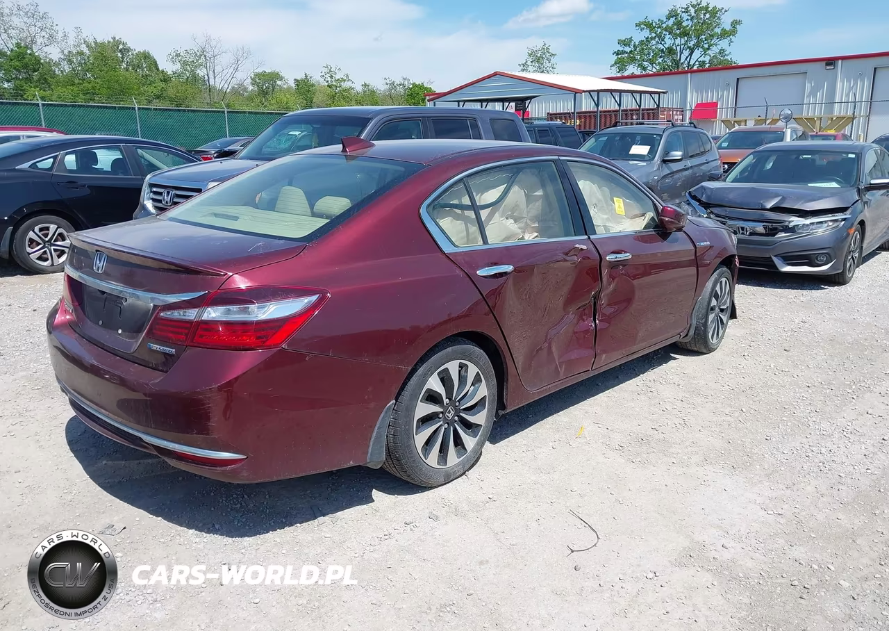 2017 Honda Accord Hybrid Ex-L VIN:JHMCR6F55HC028572 - 4
