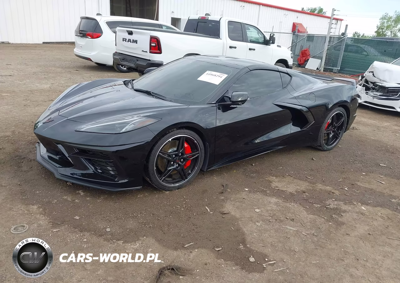2021 Chevrolet Corvette Stingray Rwd 2Lt VIN:1G1YB2D41M5123507 - 2