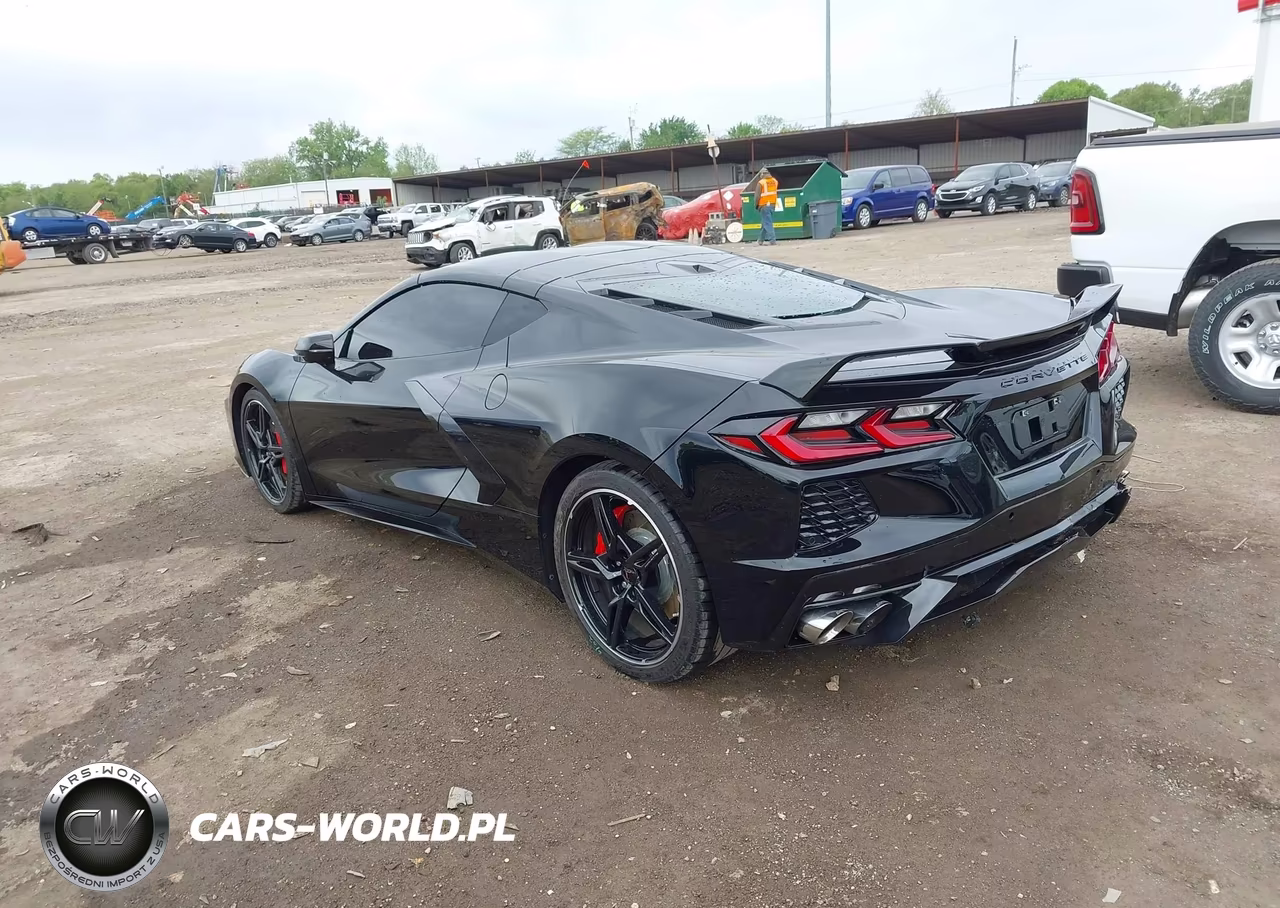 2021 Chevrolet Corvette Stingray Rwd 2Lt VIN:1G1YB2D41M5123507 - 3