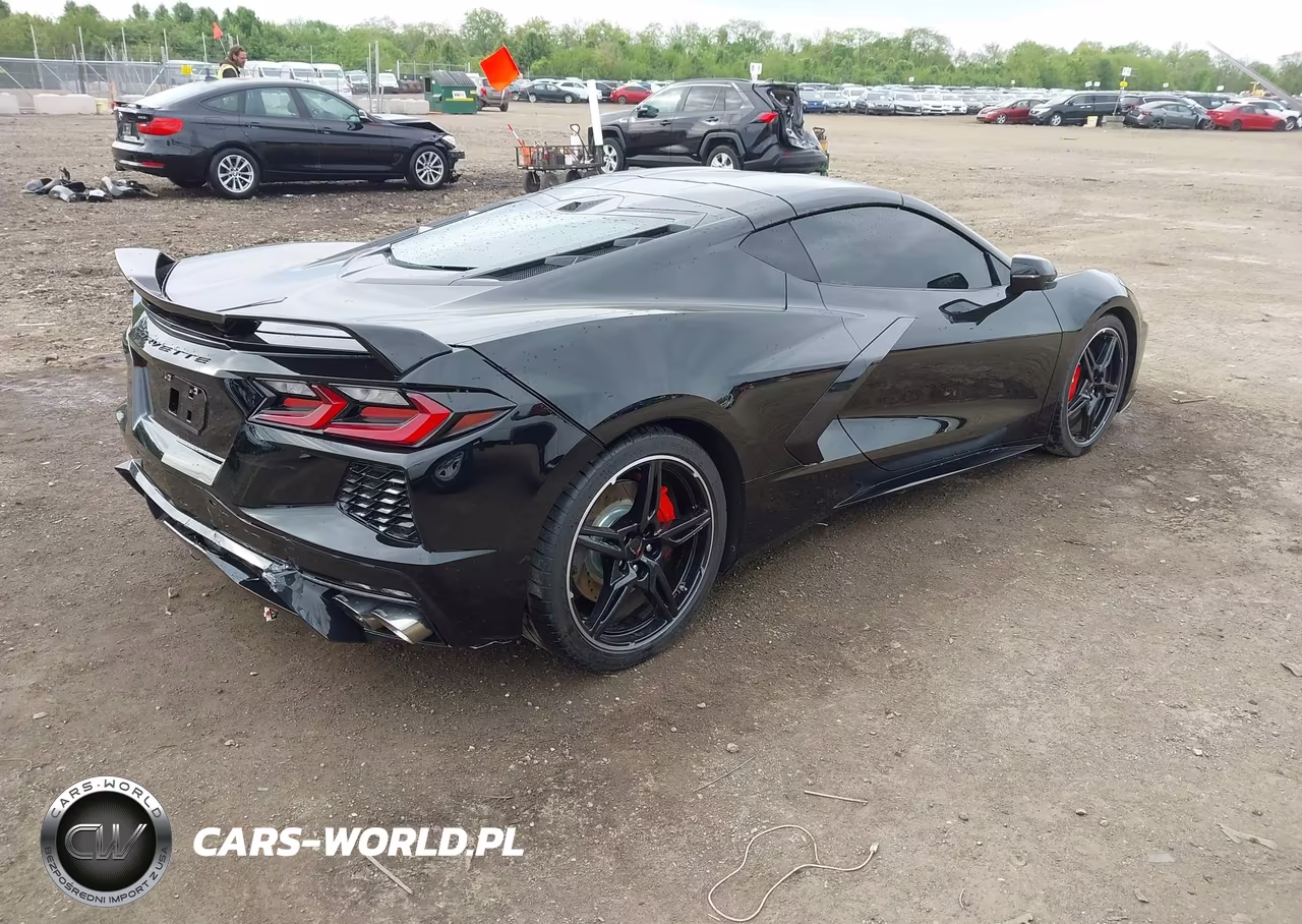 2021 Chevrolet Corvette Stingray Rwd 2Lt VIN:1G1YB2D41M5123507 - 4