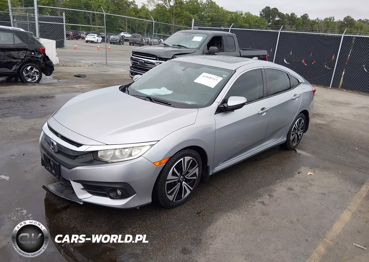 2017 Honda Civic Ex-L VIN:2HGFC1F7XHH639670 - 2