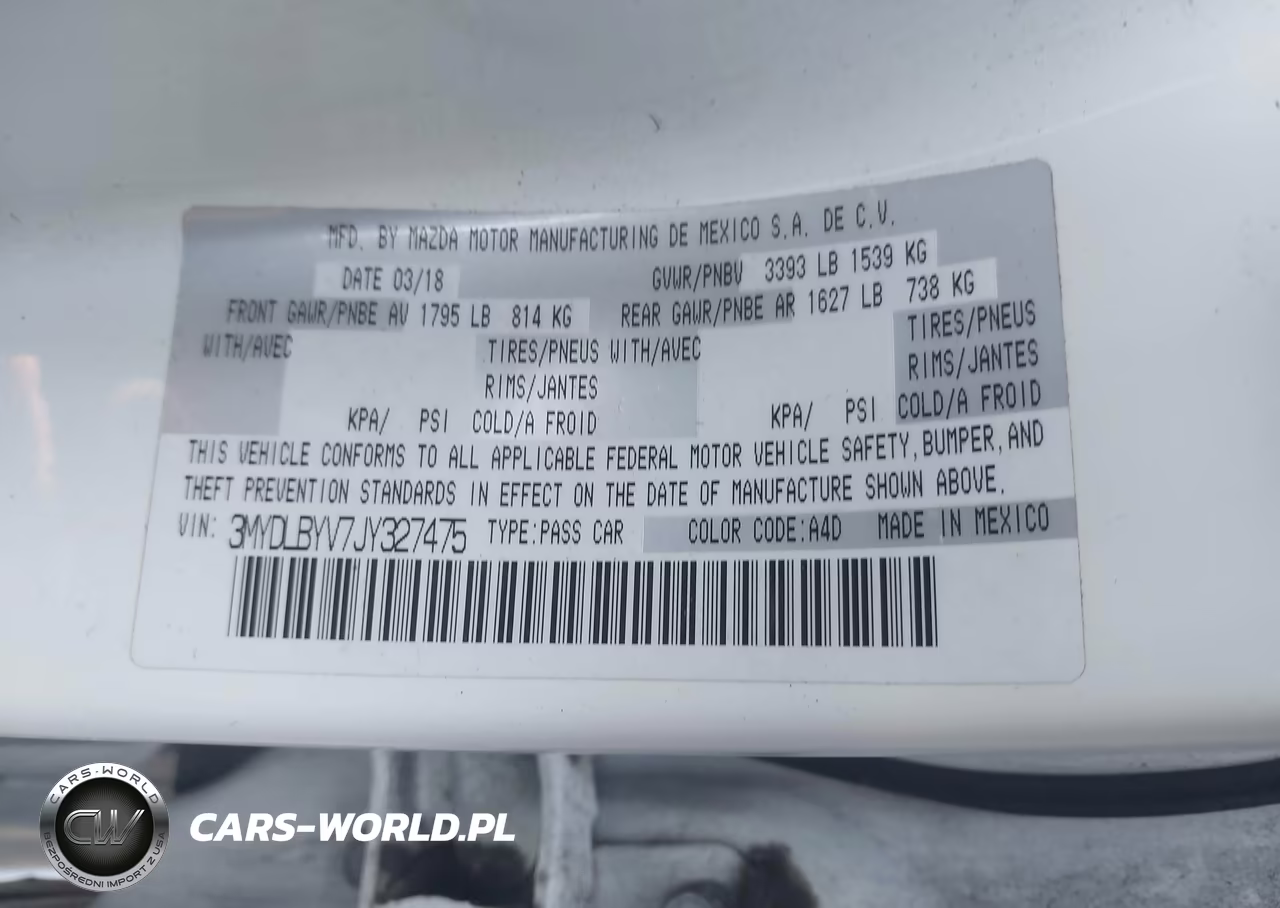 2018 Toyota Yaris Ia VIN:3MYDLBYV7JY327475 - 9