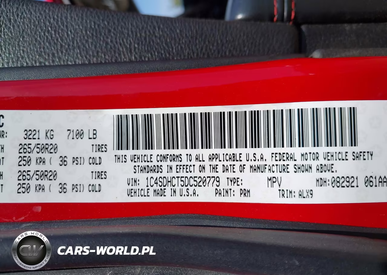 2013 Dodge Durango R-T VIN:1C4SDHCT5DC520779 - 9