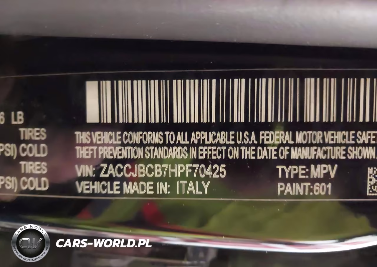 2017 Jeep Renegade Deserthawk 4X4 VIN:ZACCJBCB7HPF70425 - 9