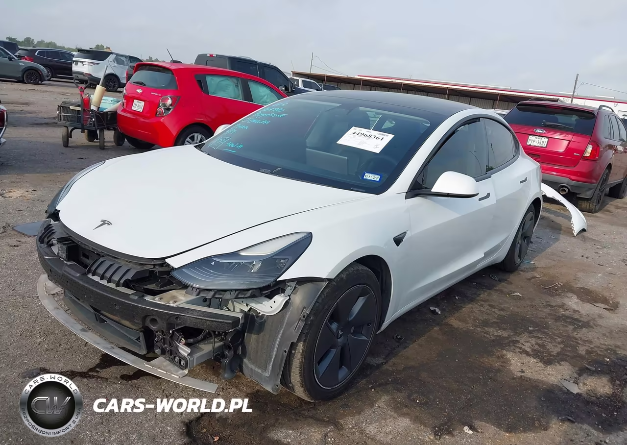 2021 Tesla Model 3 Standard Range Plus Rear-Wheel Drive VIN:5YJ3E1EA4MF867740 - 2
