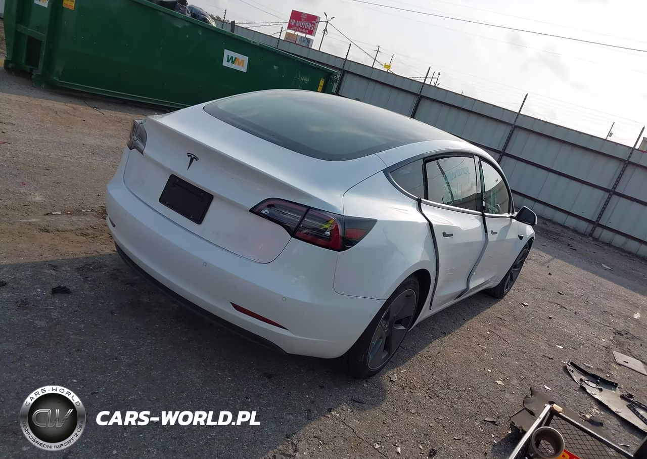 2021 Tesla Model 3 Standard Range Plus Rear-Wheel Drive VIN:5YJ3E1EA4MF867740 - 4