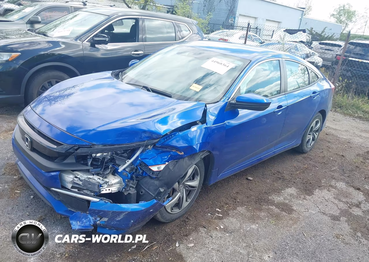 2020 Honda Civic Lx VIN:2HGFC2F67LH575089 - 2