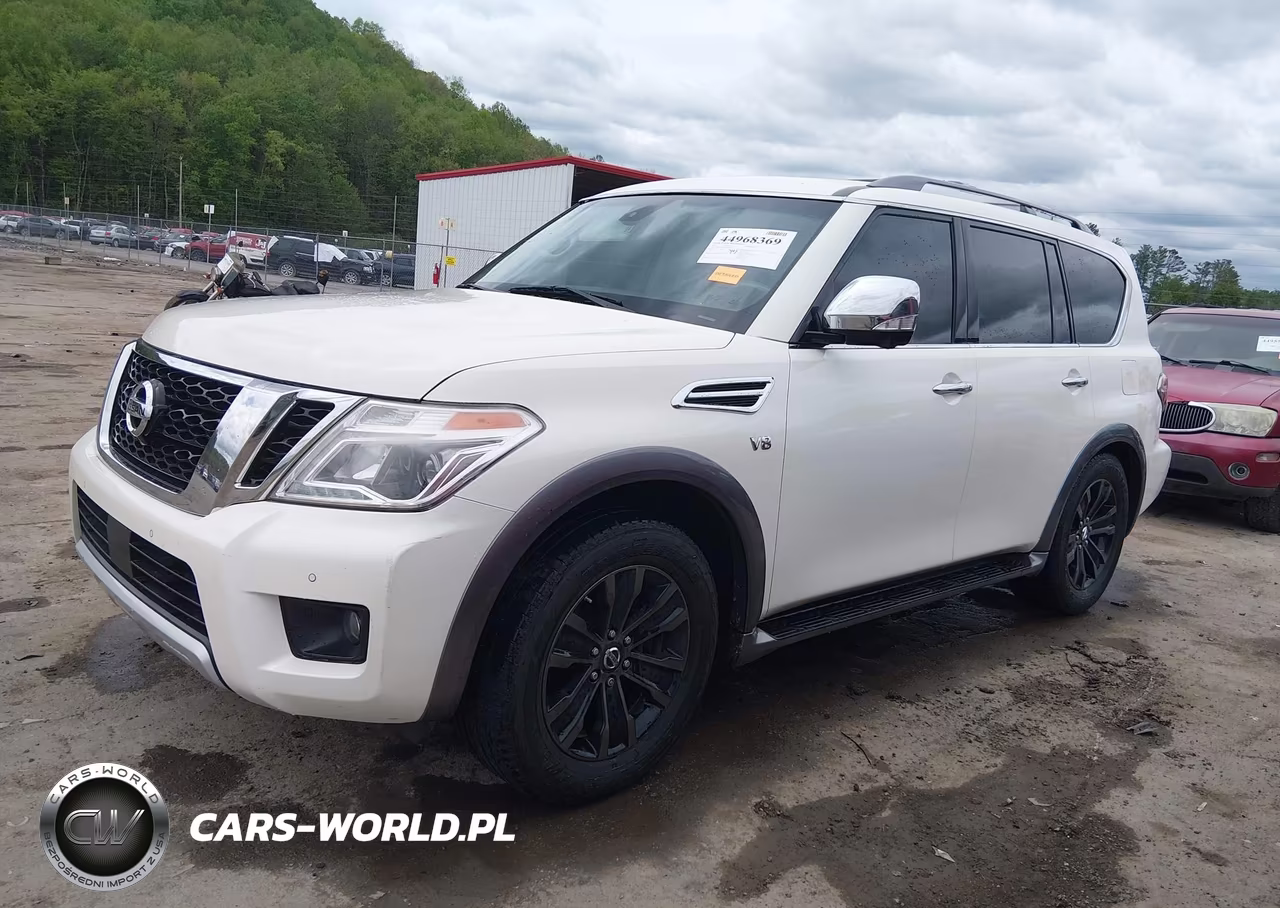 2017 Nissan Armada Platinum VIN:JN8AY2NE5H9702257 - 2