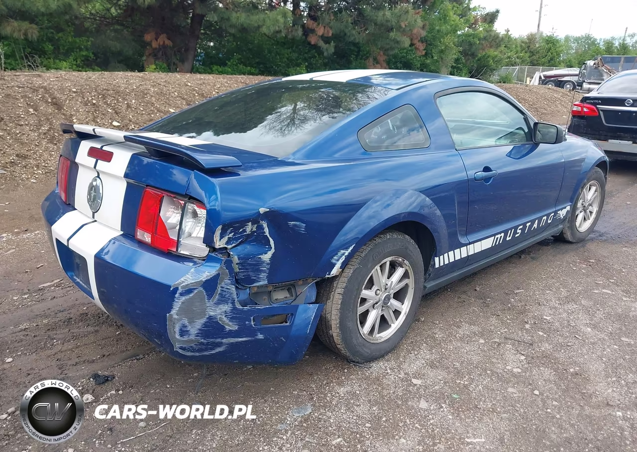 2007 Ford Mustang V6 Deluxe-V6 Premium VIN:1ZVFT80NX75201829 - 4