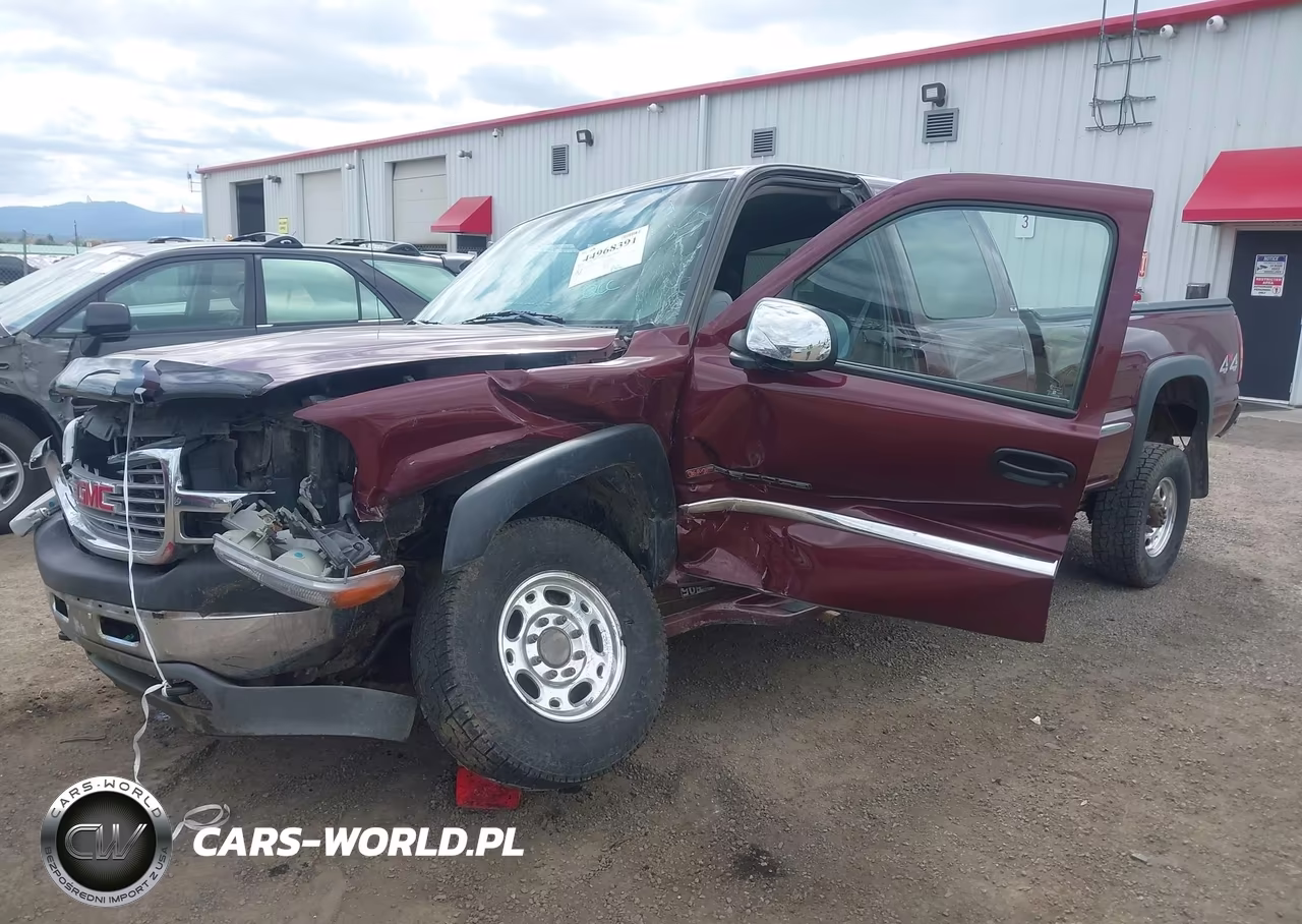 2001 GMC Sierra 2500Hd Sle VIN:1GTHK29U41E221457 - 2