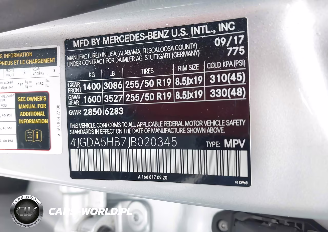 2018 Mercedes-Benz Gle 350 4Matic VIN:4JGDA5HB7JB020345 - 9