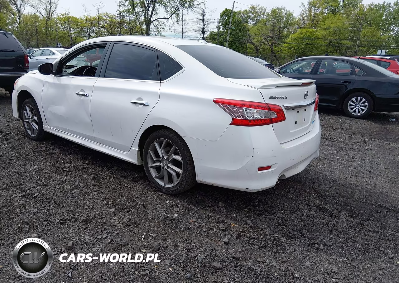 2013 Nissan Sentra Sr VIN:3N1AB7AP6DL745723 - 3