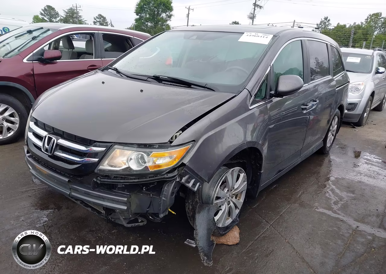 2016 Honda Odyssey Ex-L VIN:5FNRL5H62GB022601 - 2