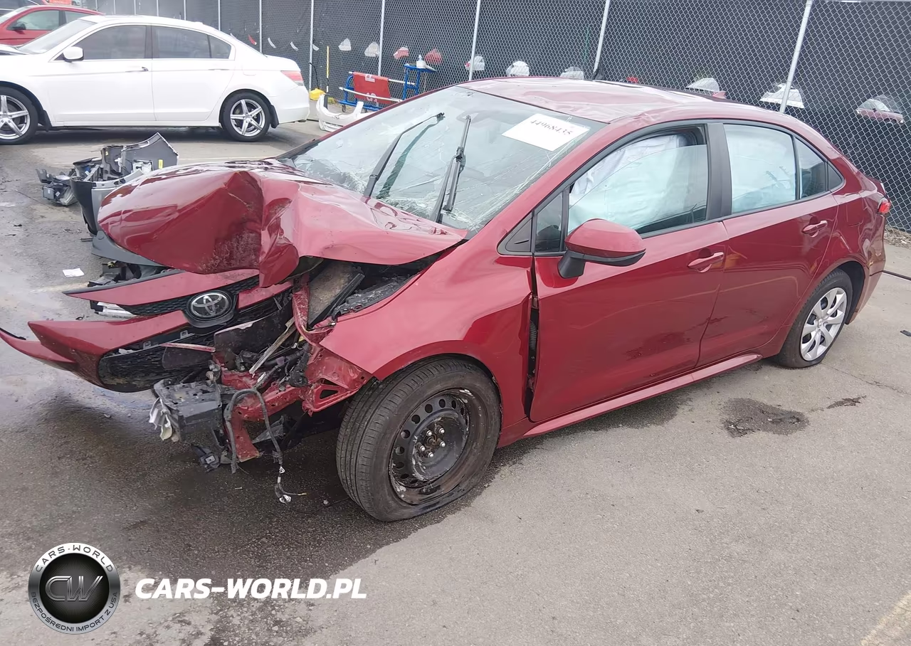2022 Toyota Corolla Le VIN:5YFEPMAE8NP363453 - 2