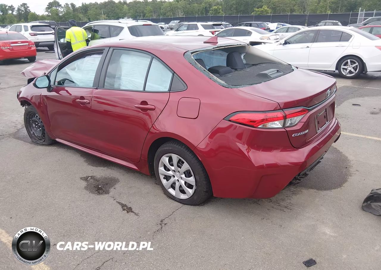2022 Toyota Corolla Le VIN:5YFEPMAE8NP363453 - 3