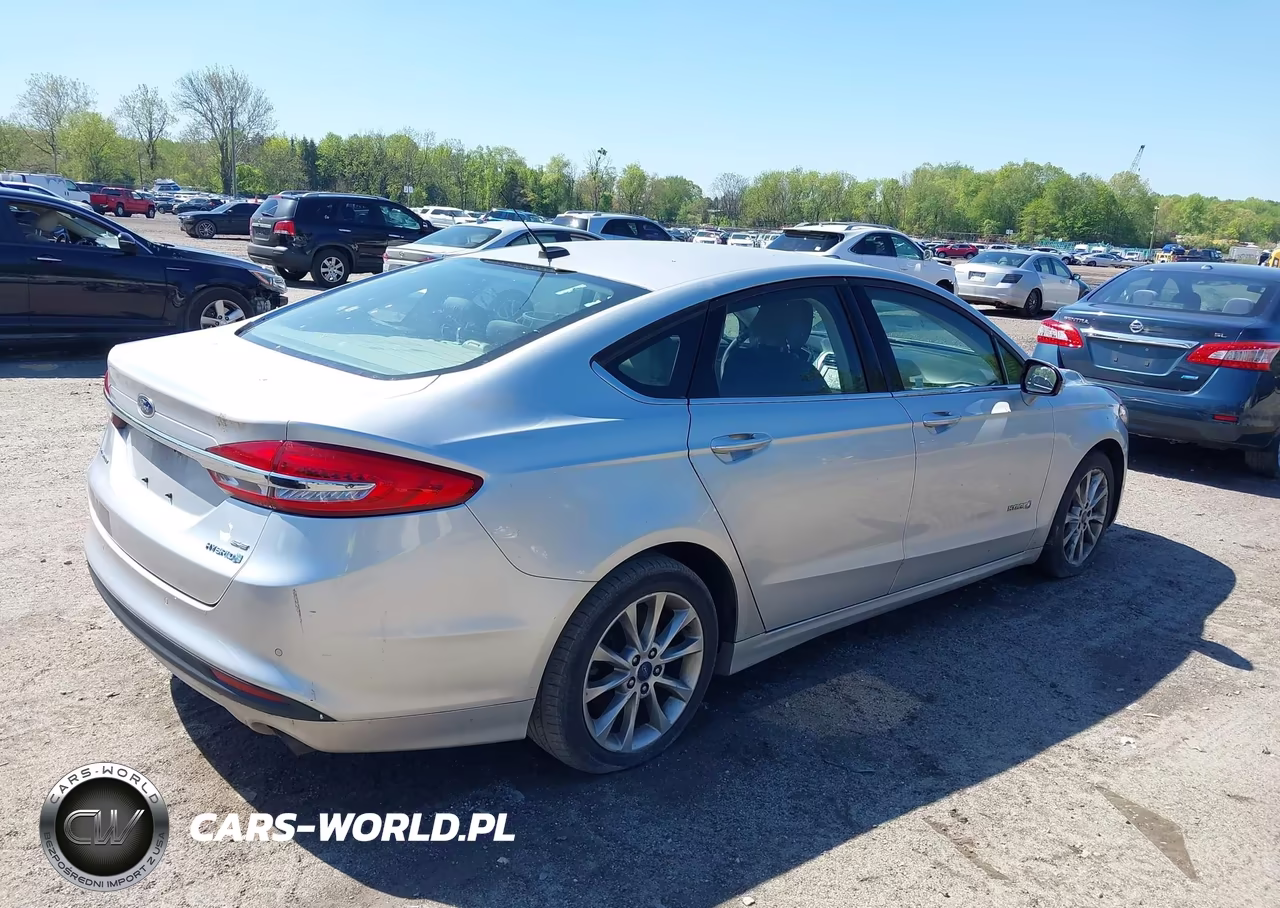 2017 Ford Fusion Hybrid Se VIN:3FA6P0LU4HR302770 - 4