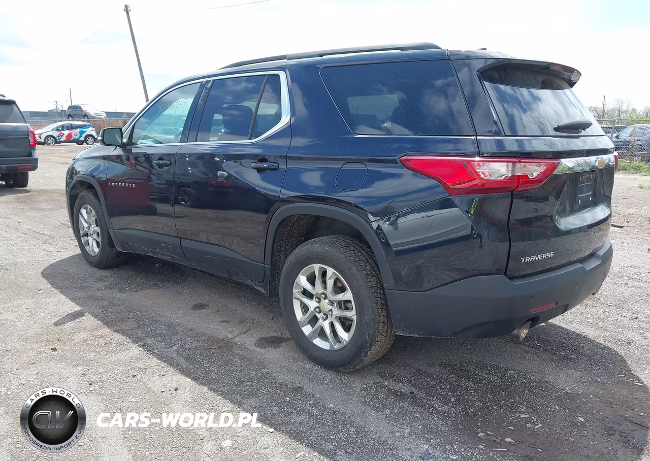 2020 Chevrolet Traverse Fwd Lt Cloth VIN:1GNERGKWXLJ123820 - 3