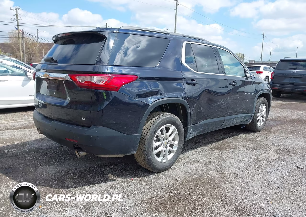 2020 Chevrolet Traverse Fwd Lt Cloth VIN:1GNERGKWXLJ123820 - 4