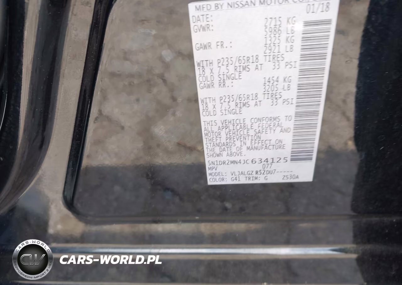 2018 Nissan Pathfinder Sl VIN:5N1DR2MN4JC634125 - 9