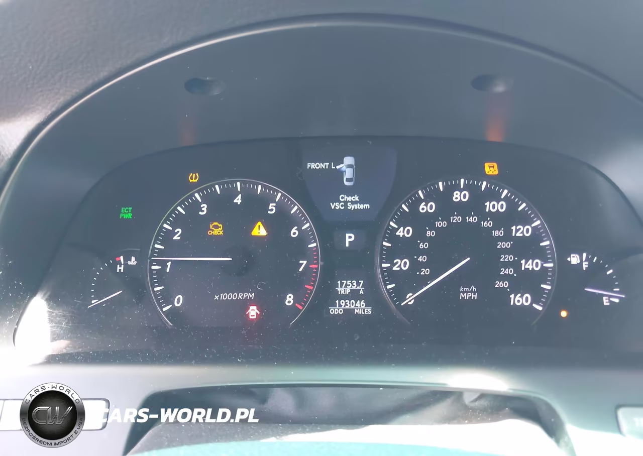 2007 Lexus Ls 460 VIN:JTHBL46F175037153 - 7