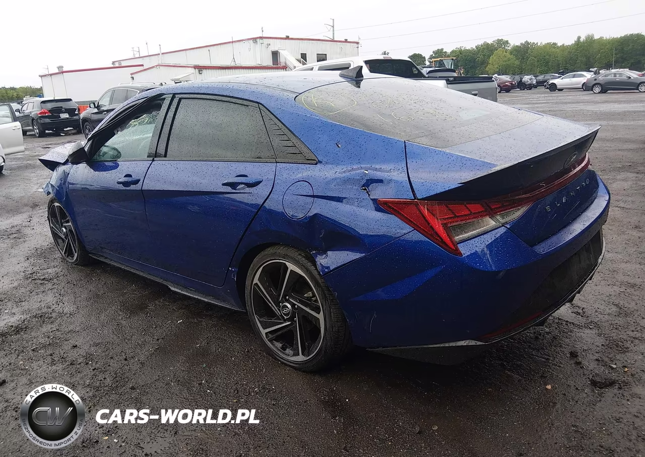 2023 Hyundai Elantra N Line VIN:KMHLR4AF5PU400728 - 3