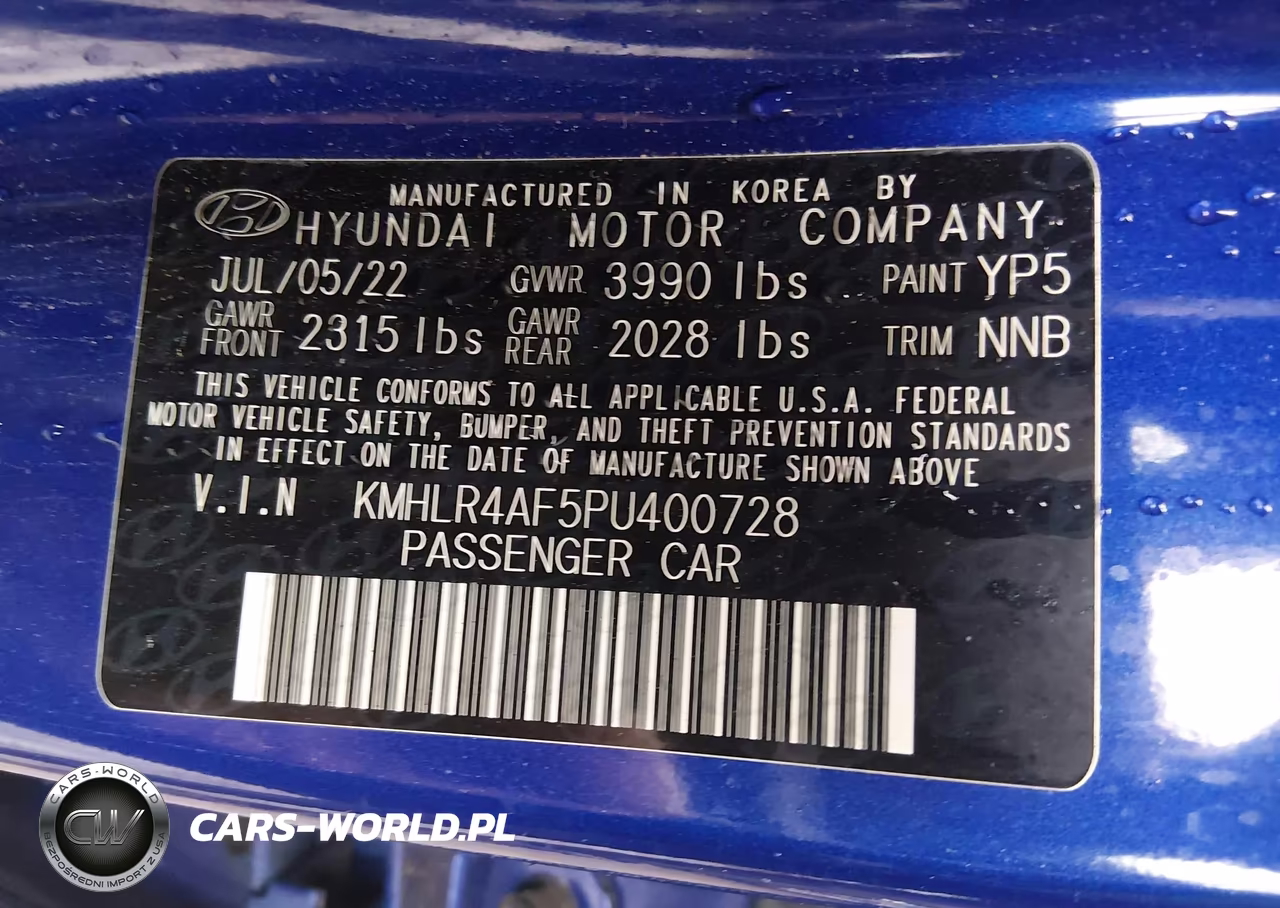 2023 Hyundai Elantra N Line VIN:KMHLR4AF5PU400728 - 9