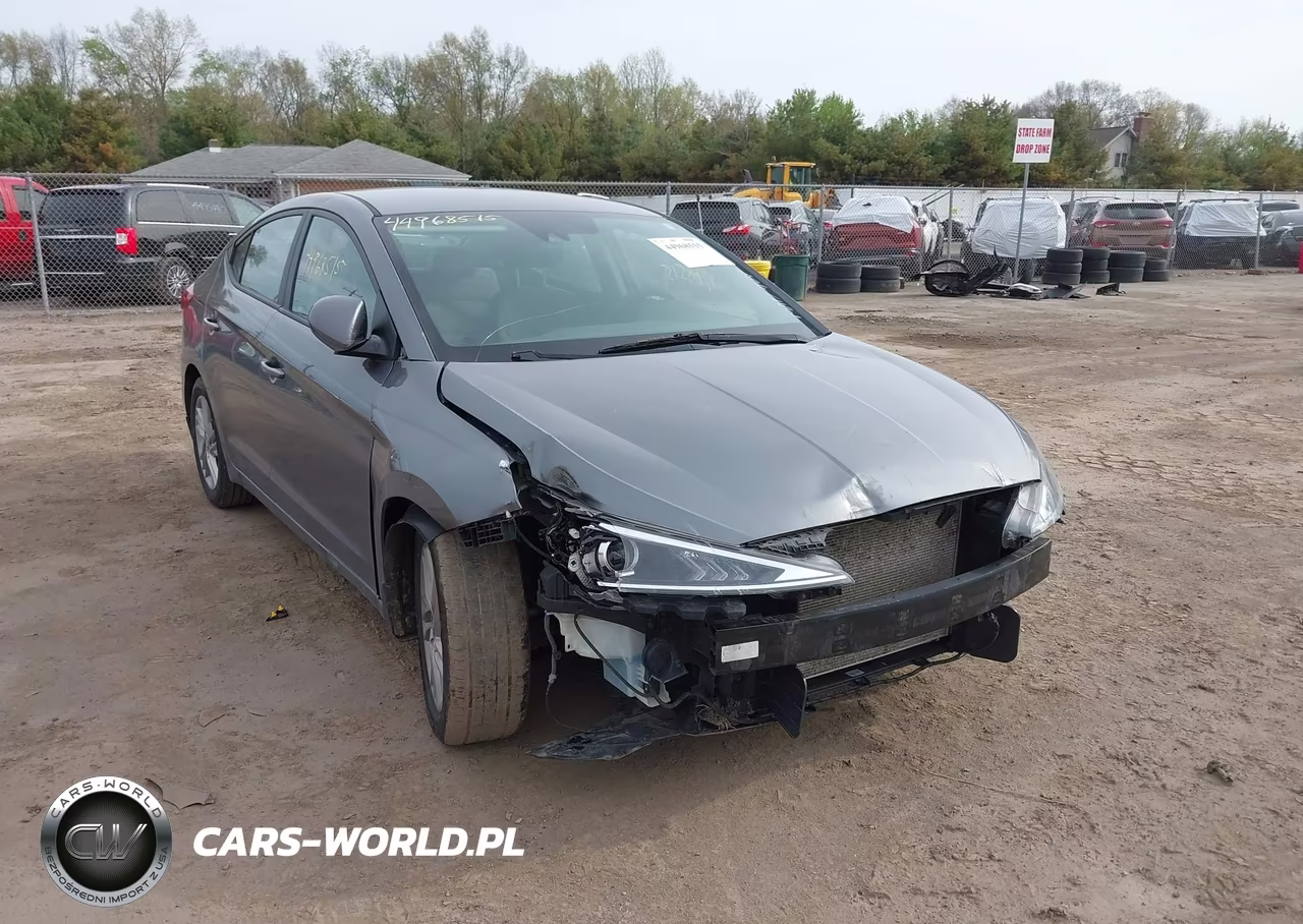 2020 Hyundai Elantra Sel VIN:5NPD84LF8LH499168 - 6