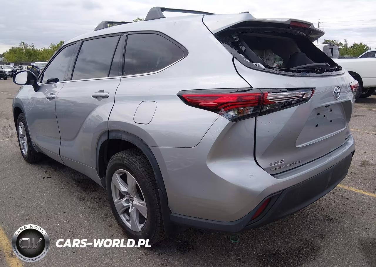 2022 Toyota Highlander Le VIN:5TDBZRBH5NS562230 - 3